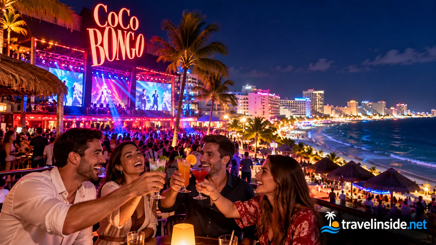 Cancun Nightlife: Clubs, Bars, Music & Things to Do at Night 2 Cancun Nightlife Celebration at Coco Bongo